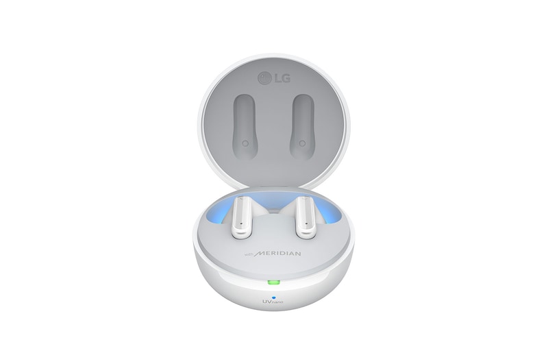 LG TONE Free FP8W - Enhanced Active Noise Cancelling True Wireless Bluetooth UVnano Earbuds, TONE-FP8W