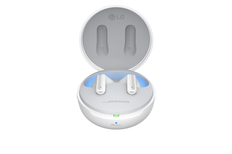 LG TONE Free FP9W - Plug and Wireless True Wireless Bluetooth UVnano Earbuds, TONE-FP9W