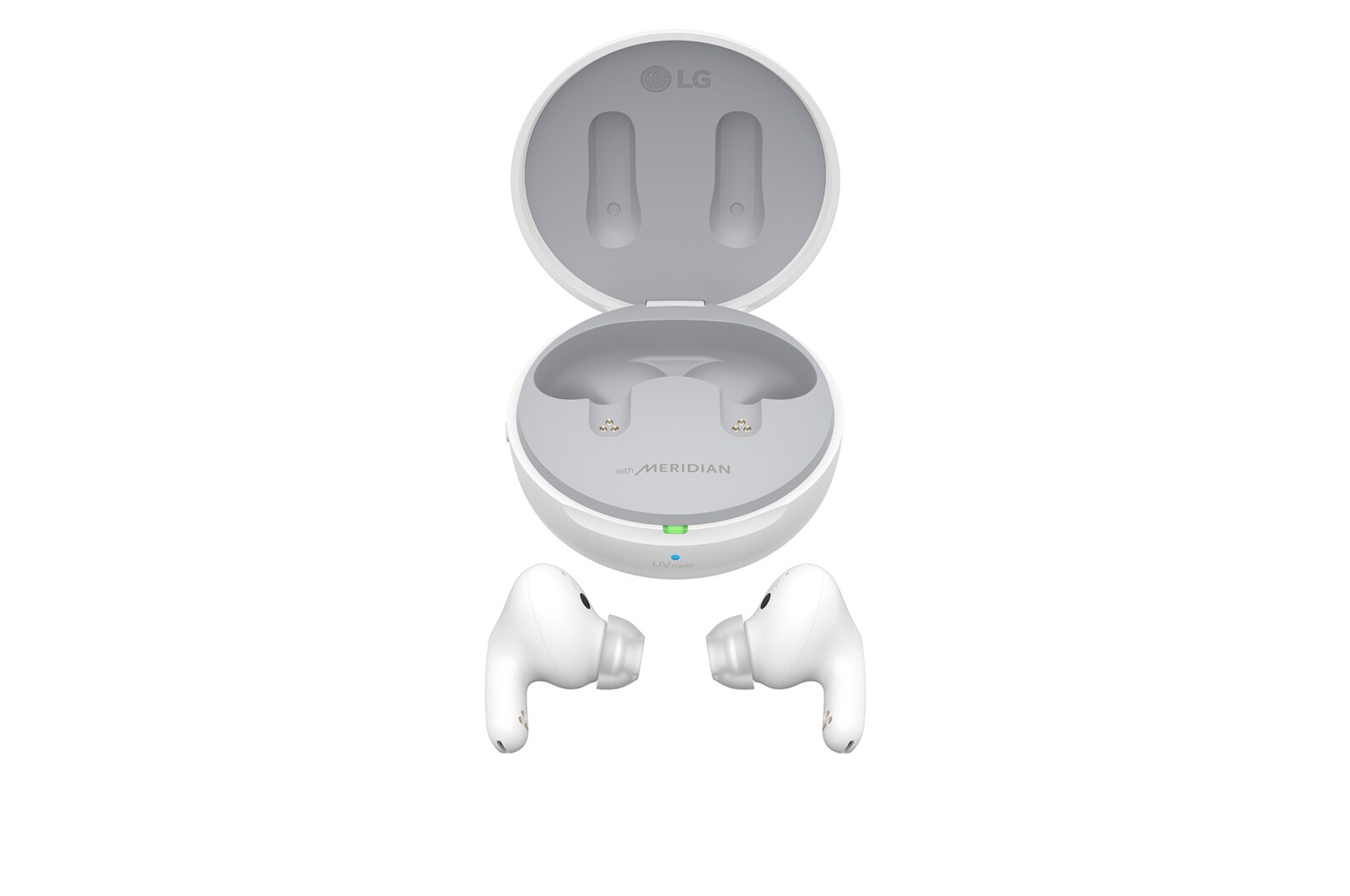 LG TONE Free FP9W - Plug and Wireless True Wireless Bluetooth UVnano Earbuds, TONE-FP9W