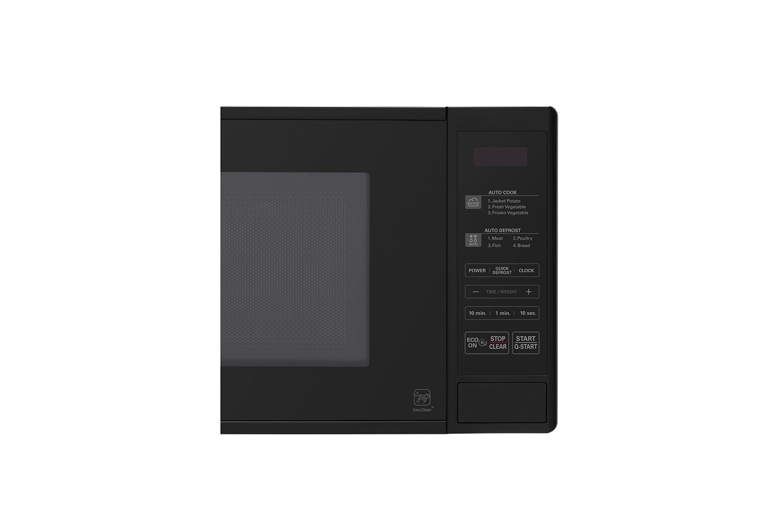 LG 20 Liter “Solo” Microwave Oven, Black, i-wave, MS2042DB