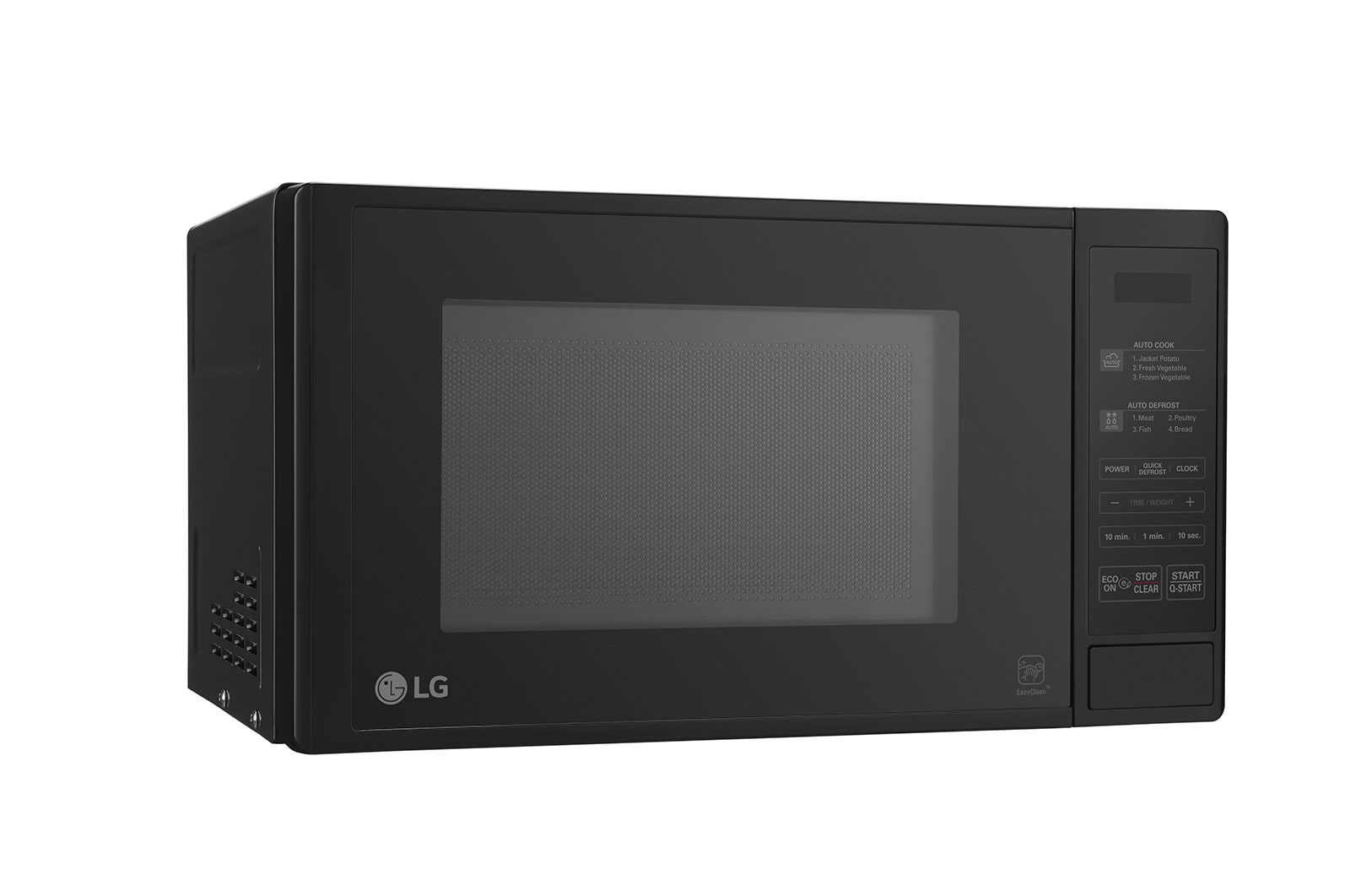 LG 20 Liter “Solo” Microwave Oven, Black, i-wave, MS2042DB