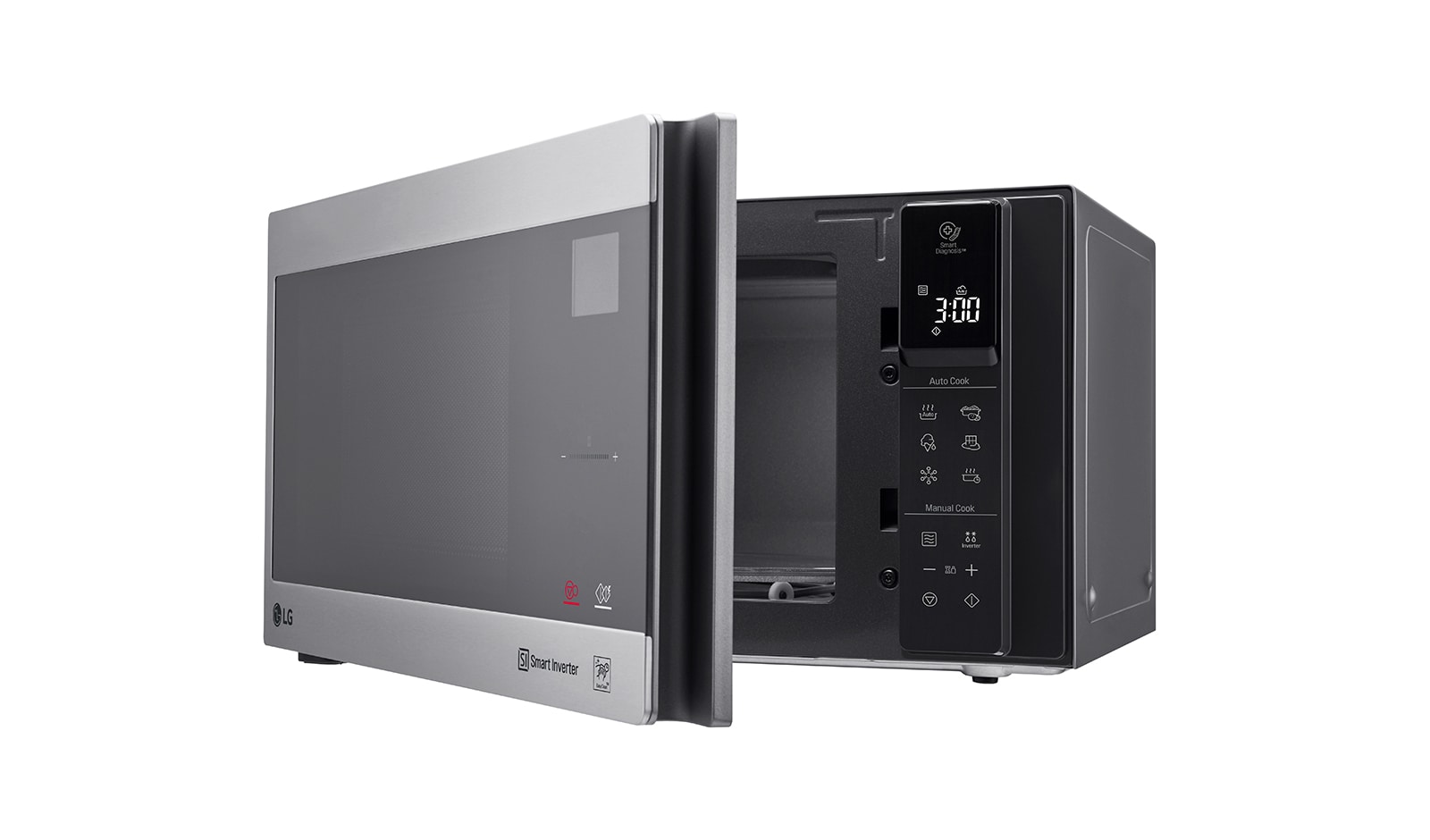 42 Liter NeoChef Microwave Oven Smart Diagnosis Smart Inverter Display is Arabic Only