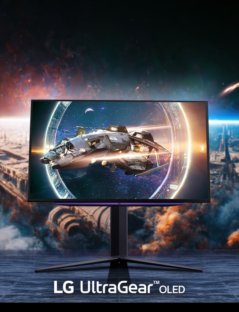 27” UltraGear™ QHD OLED Gaming Monitor with 240Hz Refresh