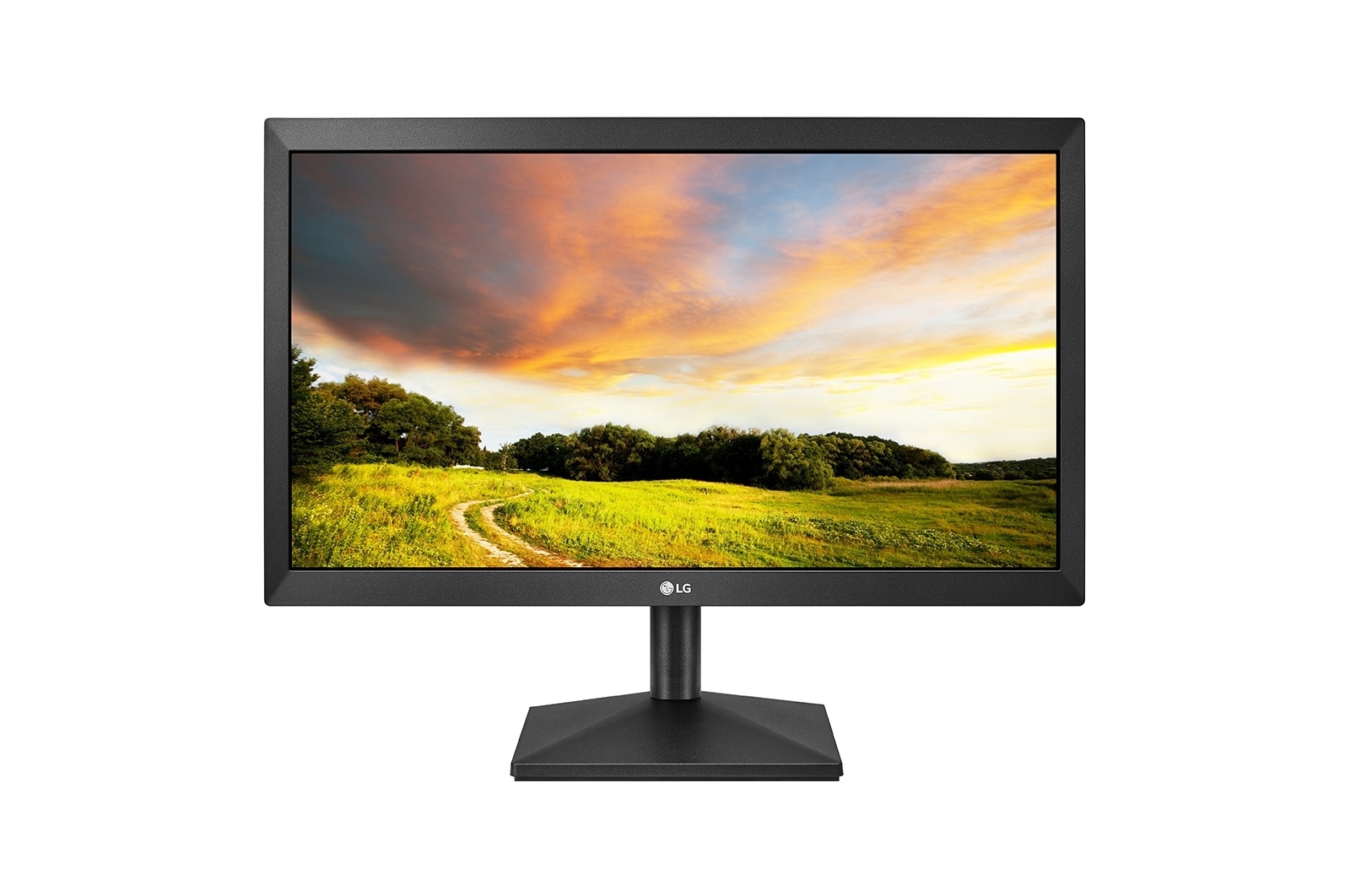 Front view of 19.5&#34; LG Monitor PC TN HD 20MK400A-B