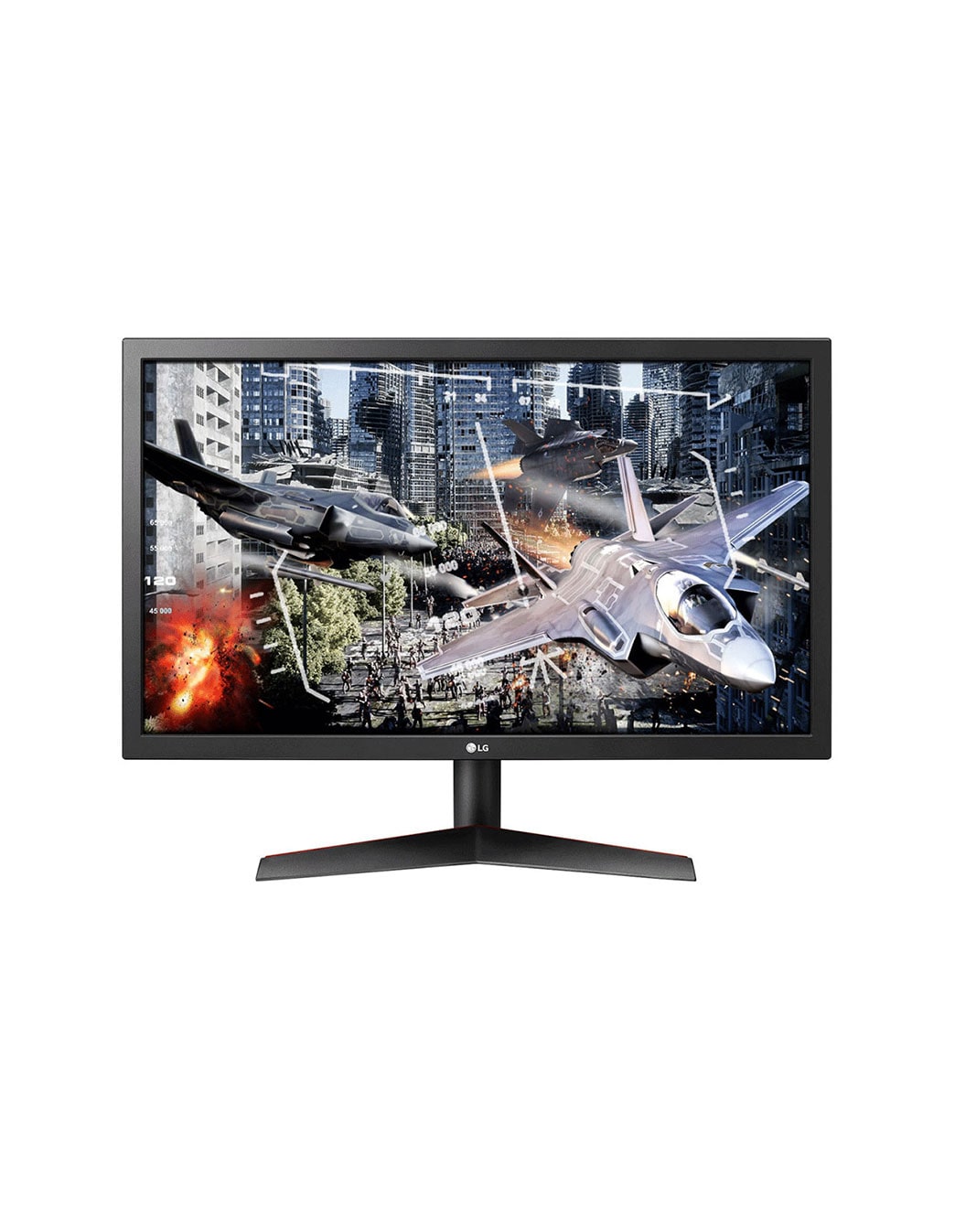 【144Hz】【1ms】【フルHD】ゲーミングモニターLG 24GL600F-B 応答速度1msパネル144Hz対応ゲーミングモニター - 24GL600F-B