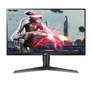 Front view of 27” FHD (1920 x 1080) IPS Display 27GL650F-B