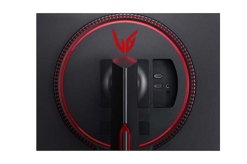 close-up view of ports