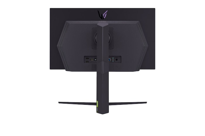 Rear view with lights off