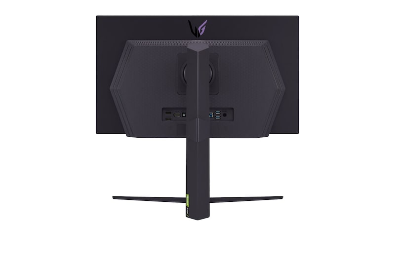 Rear view with lights off