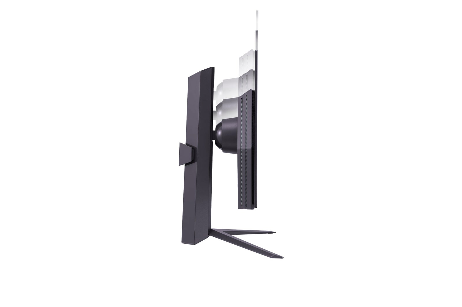 stand positioning with lights off