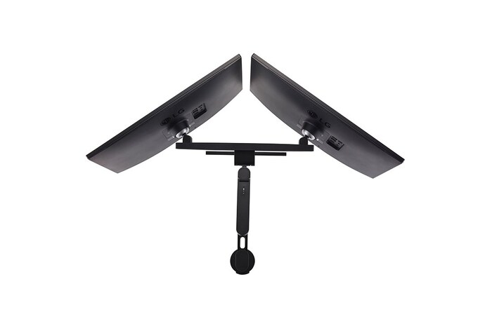 LG 27'' QHD Monitor Ergo Dual with USB Type-C™ and Daisy Chain, 27QP88D-B