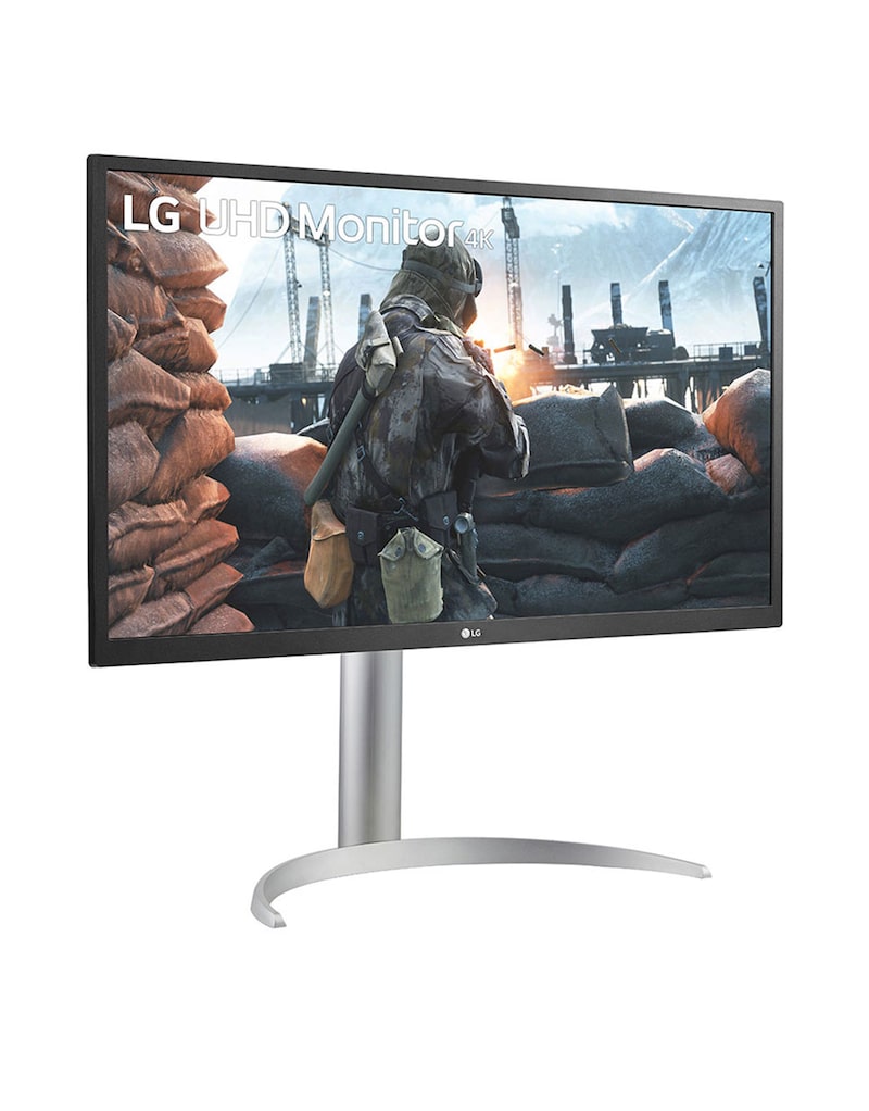 LG 27" UHD 4K (3840x2160) IPS Monitor with USB Type-C™\t, 27UP550-W