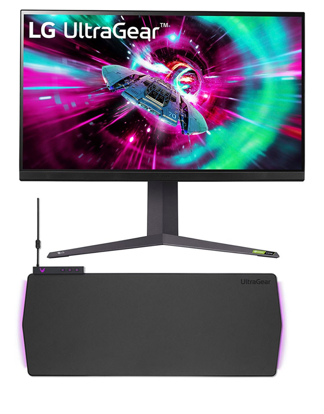 その他 LG UltraGear 32GR93U-B 31.5\" 4K 公式】 LG 144Hz対応 4K IPS 1ms(GTG)ゲーミングモニター