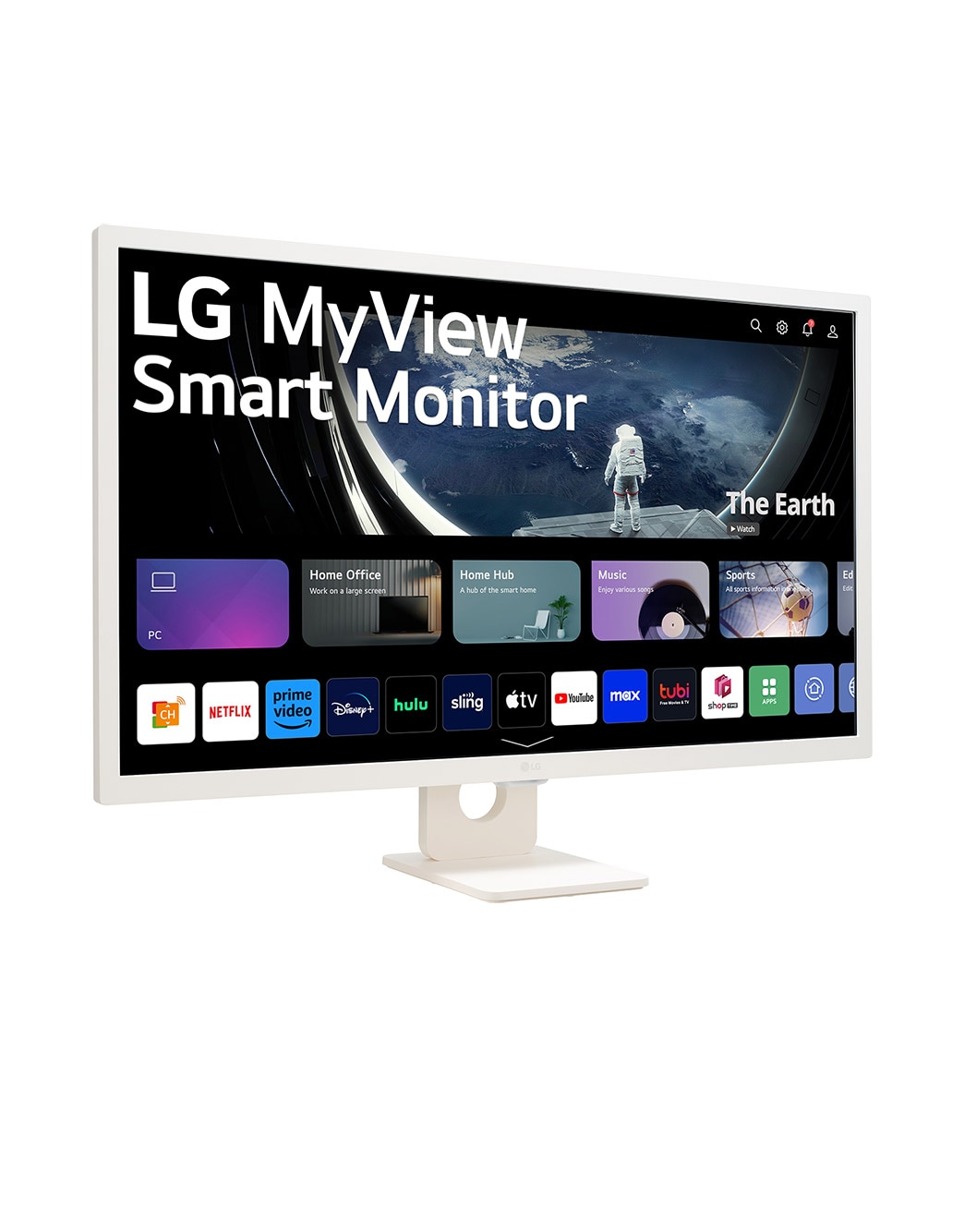 ディスプレイ・モニター本体 LG MyView Smart Monitor 32SR75U-W myview-smart-32sr75u-