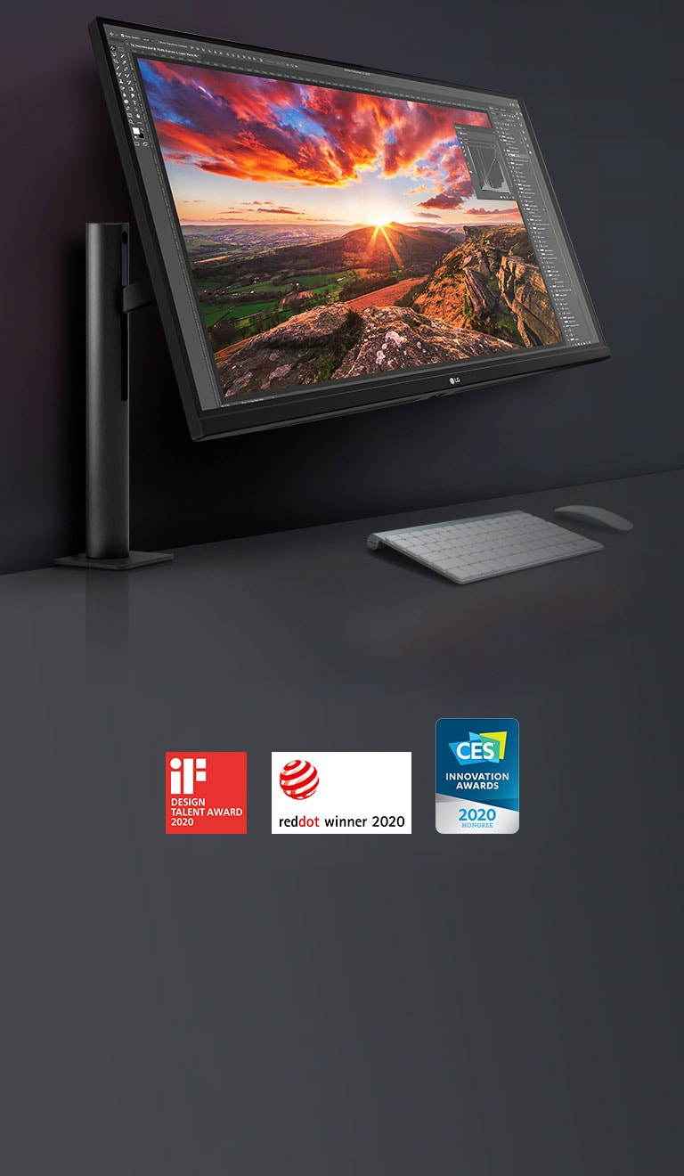 LG UltraFine™ Display Ergo: Designed Around You
