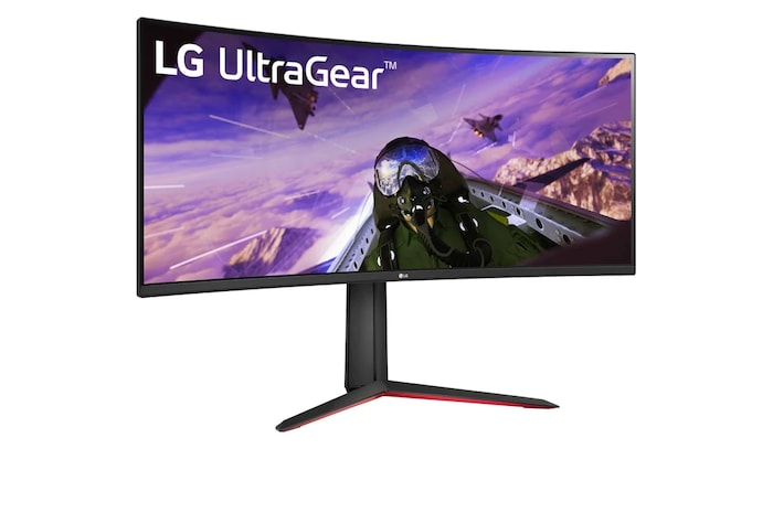 LG 34 inch Curved QHD 160 Hz UltraGear Monitor, 34GP63A-B