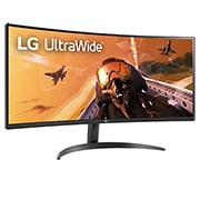 LG 34" 21:9 Curved UltraWide™ QHD (3440 x 1440) Monitor, 34WP60C-B