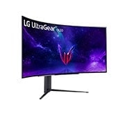 LG 45'' UltraGear™ OLED Curved Gaming Monitor WQHD with 240Hz Refresh Rate .03ms Response Time, 45GR95QE-B
