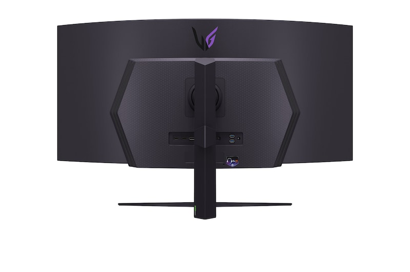 Rear view with lights off