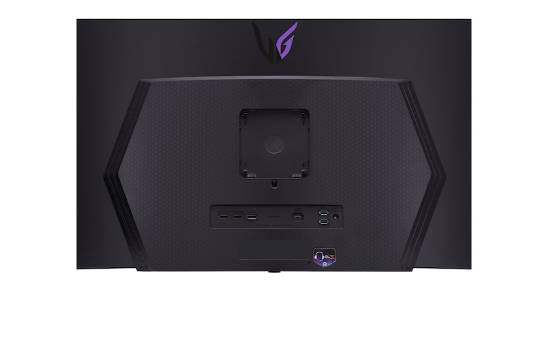 Zoomed-in rear view with lights off