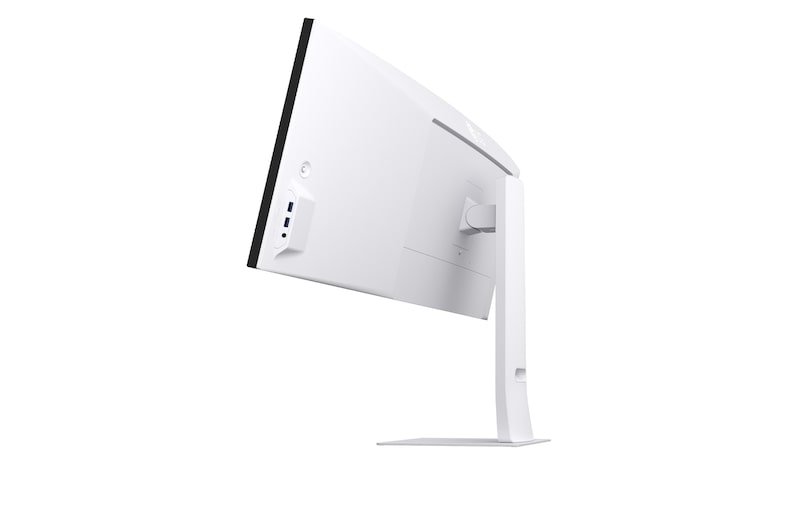 Tilted -15 degree side view with ports cover open