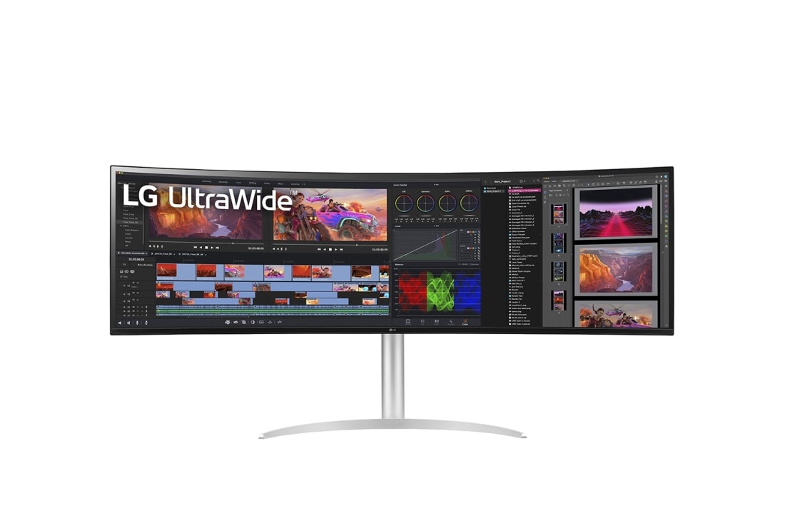 شاشة LG UltraWide بتقنية عرض Dual QHD