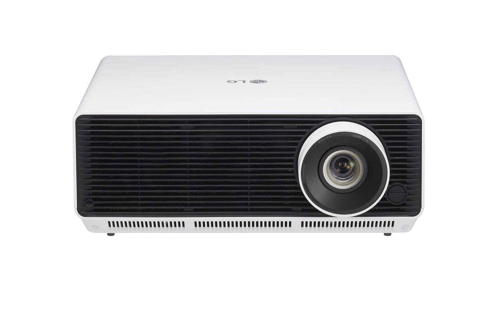Front view of ProBeam BF60PST 6000 Lumen WUXGA Laser Projector. Versatile combination of compact size, performance and value. TAA Compliant BF60PST