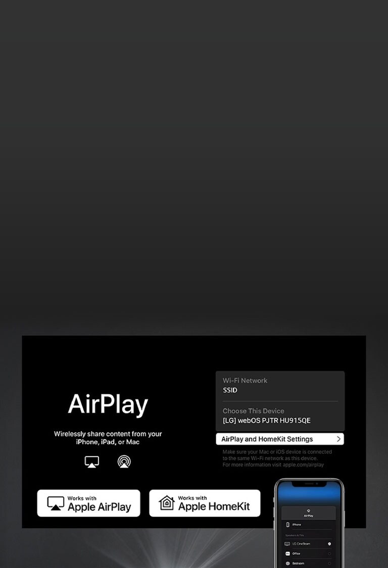 Stream on the Big Screen