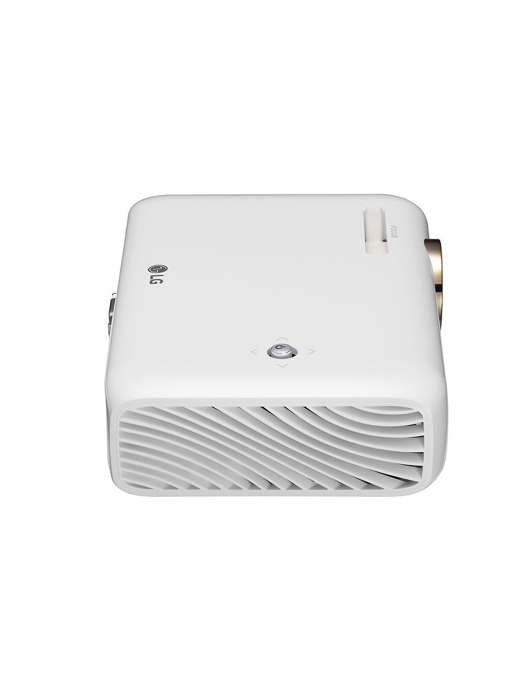 LED Projector with Built-In Battery HD RGB LED 550 Lumens 100000:1