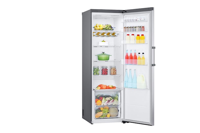 LG 13.6 Cu.Ft Fridge with Smart Inverter Compressor, No Frost, Multi Air Flow & seamless design., LD141BBSIT