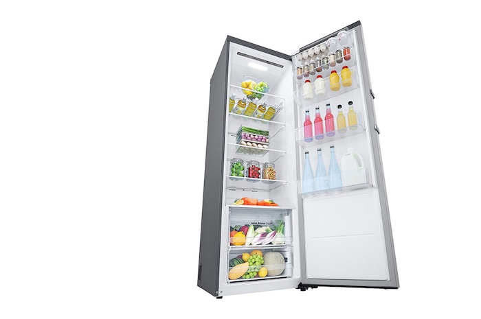 LG 13.6 Cu.Ft Fridge with Smart Inverter Compressor, No Frost, Multi Air Flow & seamless design., LD141BBSIT