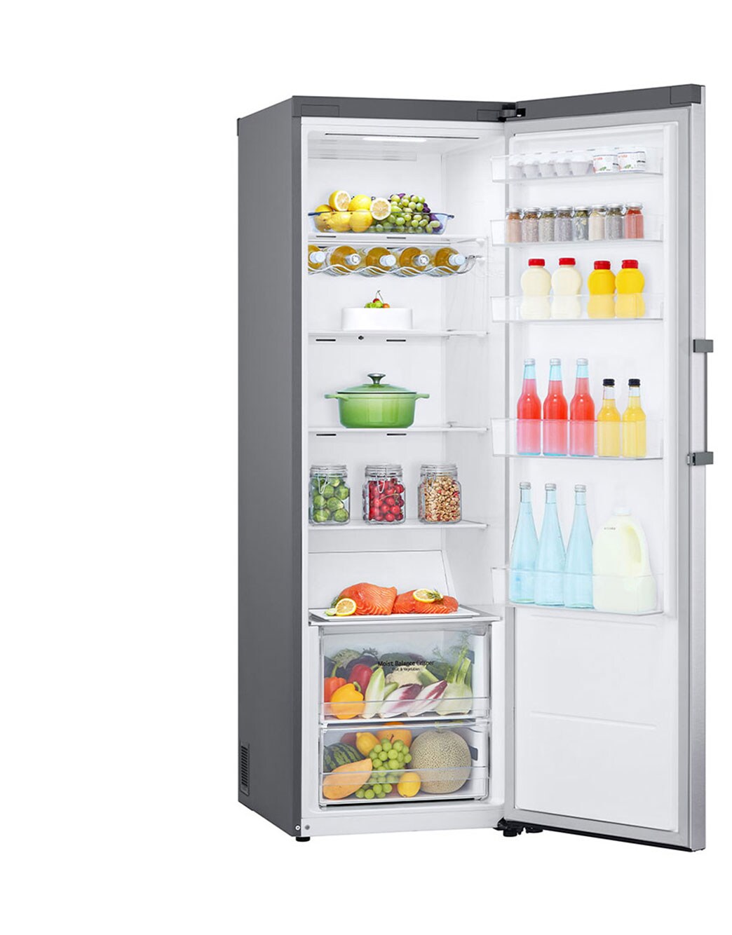 Door Fridge 13.6 cu Silver Child Lock LG SA
