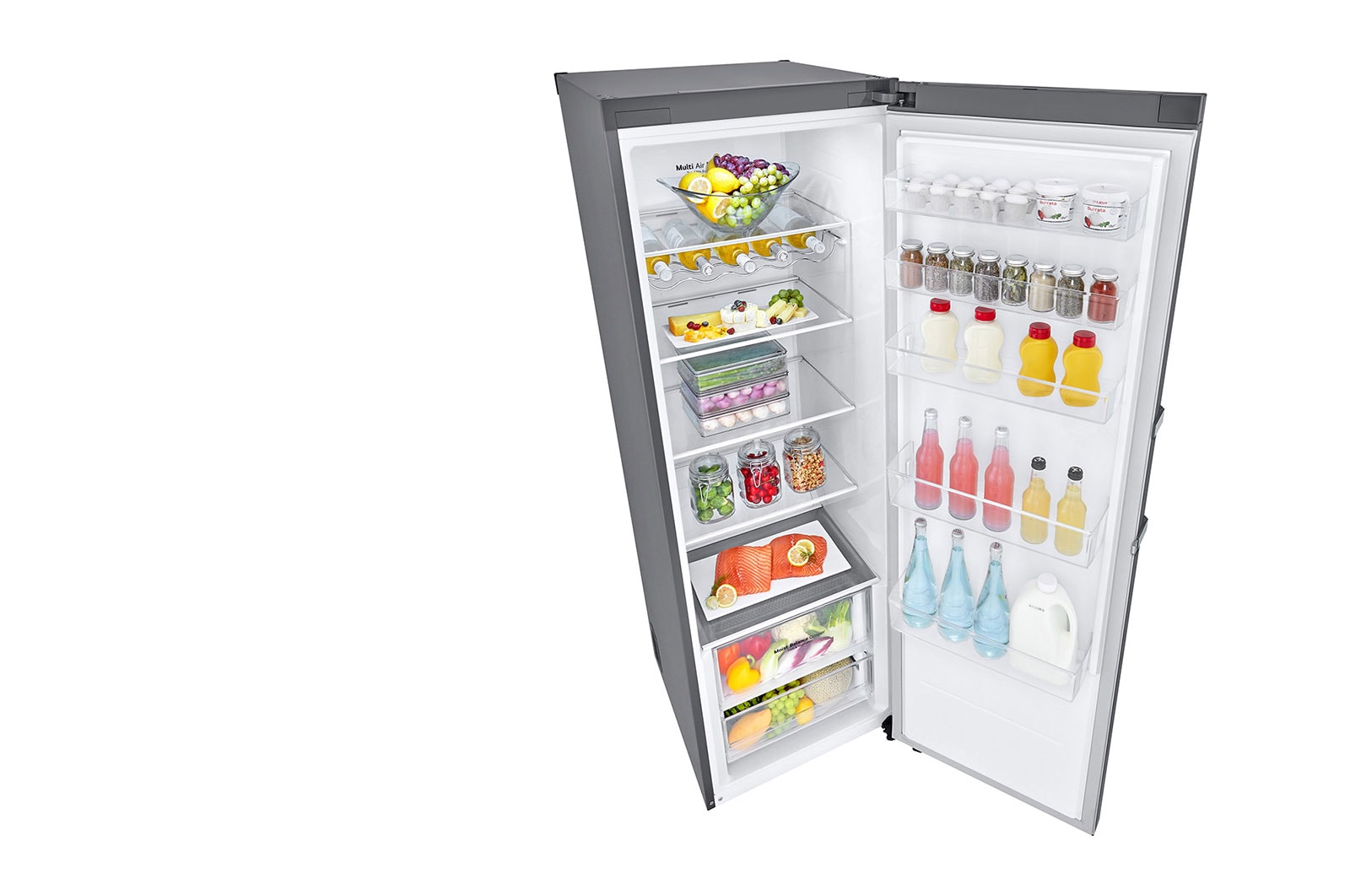 LG 1Door Fridge 13.6 S.Cu.Ft | ThinQ| Smart Inverter Compressor, LD141BBSIT