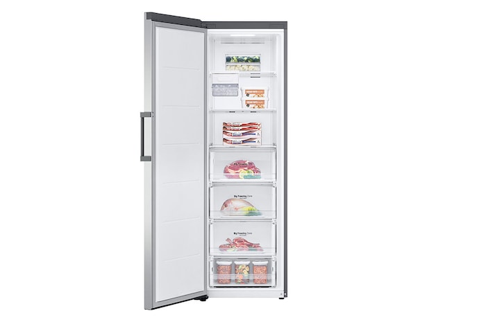 LG 11.4 Cu.Ft Freezer with Inverter Compressor, No Frost, Multi Air Flow & large capacity storage., LF131BBSIT