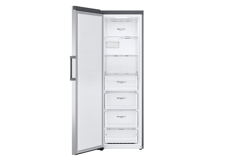 LG 11.4 Cu.Ft Freezer with Inverter Compressor, No Frost, Multi Air Flow & large capacity storage., LF131BBSIT