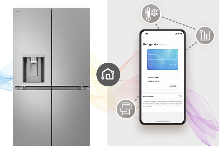 Experience a smart life, stay connected with LG ThinQ®