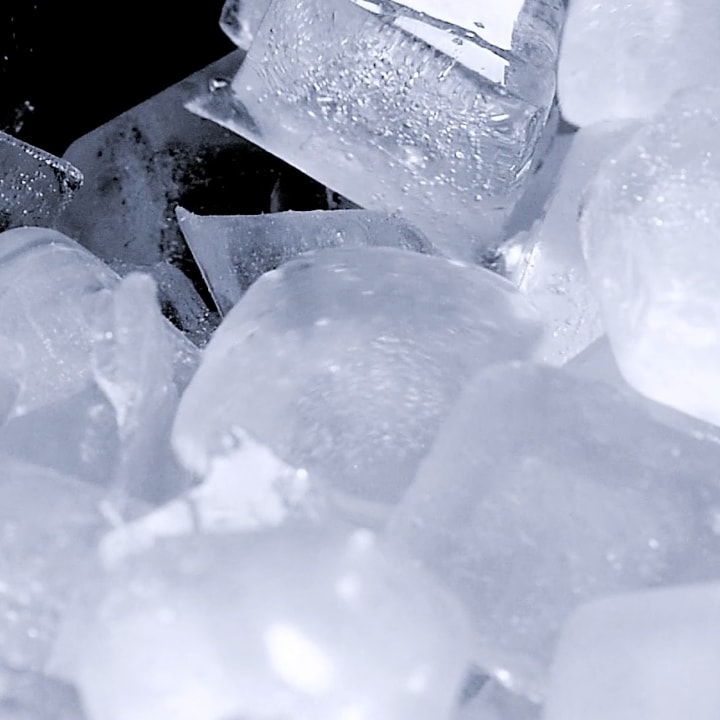 Auto ice maker feature of lg multi door refrigerator, creating and storing ice.