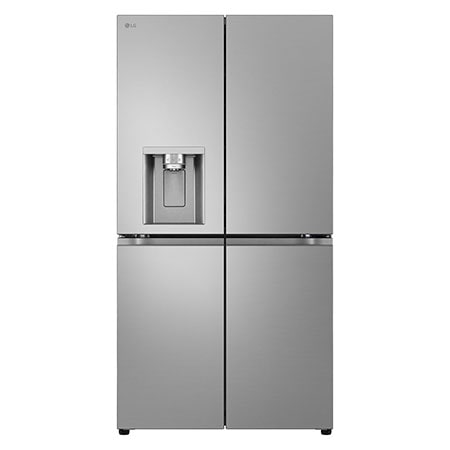 LG 19.6 cu.ft Refrigerator | Multi Door | Water Dispenser | LINEAR Cooling | WiFi ThinQ | Prime silver