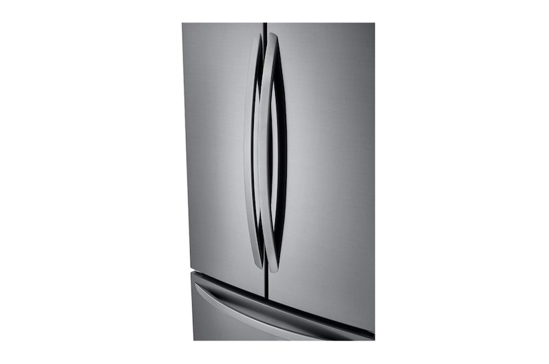 LG 22.6 Cu.Ft, Multi Door Refrigerator, Plantinum Silver Color , Door Cooling+, Inverter Linear Compressor , LM293BBSLN