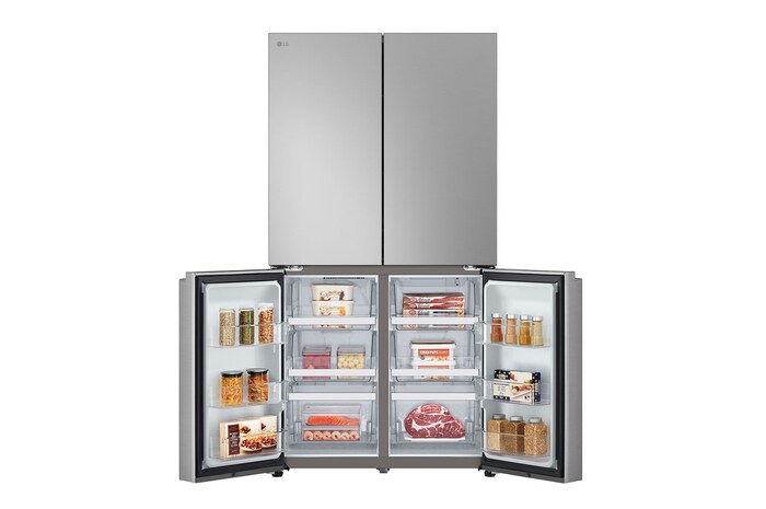 bottom door open food