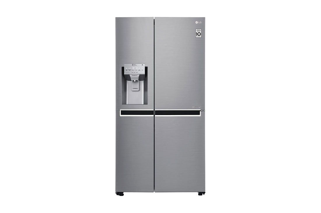 21.2 Cu.Ft, Side By Side Refrigerator , Plantinum Silver Color