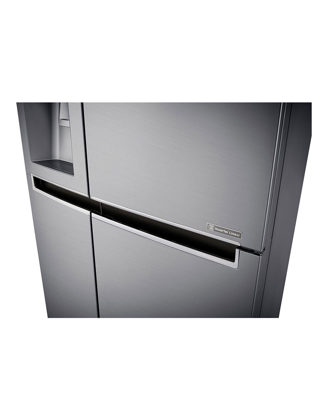 21.2 Cu.Ft, Side By Side Refrigerator , Plantinum Silver Color