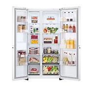 LG 22.8 Ft Refigerator | Sid by Side | Inverter, LS25CBBWIV