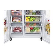 LG 22.8 Ft Refigerator | Sid by Side | Inverter, LS25CBBWIV