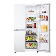 LG 22.8 Ft Refigerator | Sid by Side | Inverter, LS25CBBWIV