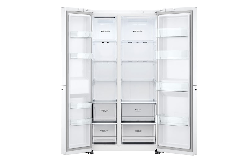LG 22.8 Ft Refigerator | Sid by Side | Inverter, LS25CBBWIV