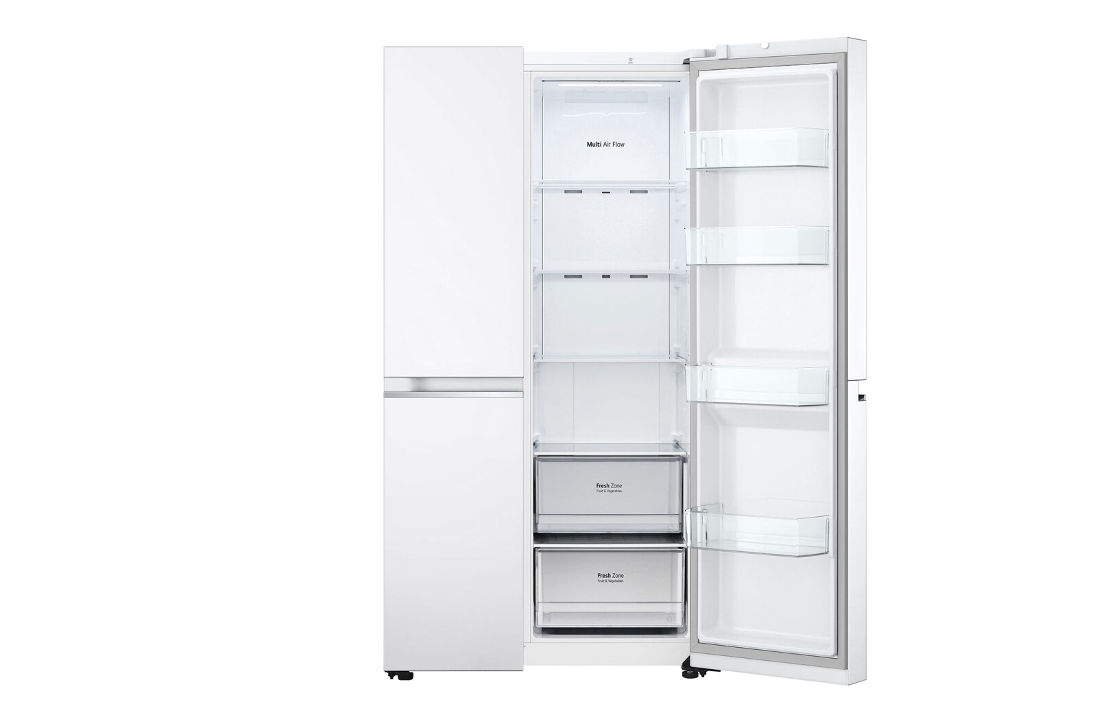 LG 22.8 Ft Refigerator | Sid by Side | Inverter, LS25CBBWIV
