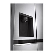 LG 21.7 Cu.Ft, Side By Side Refrigerator , Plantinum Silver Color \t\t\t \t\t\t, LS25NBLSIV