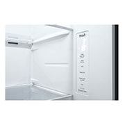 LG 21.7 Cu.Ft, Side By Side Refrigerator , Plantinum Silver Color \t\t\t \t\t\t, LS25NBLSIV
