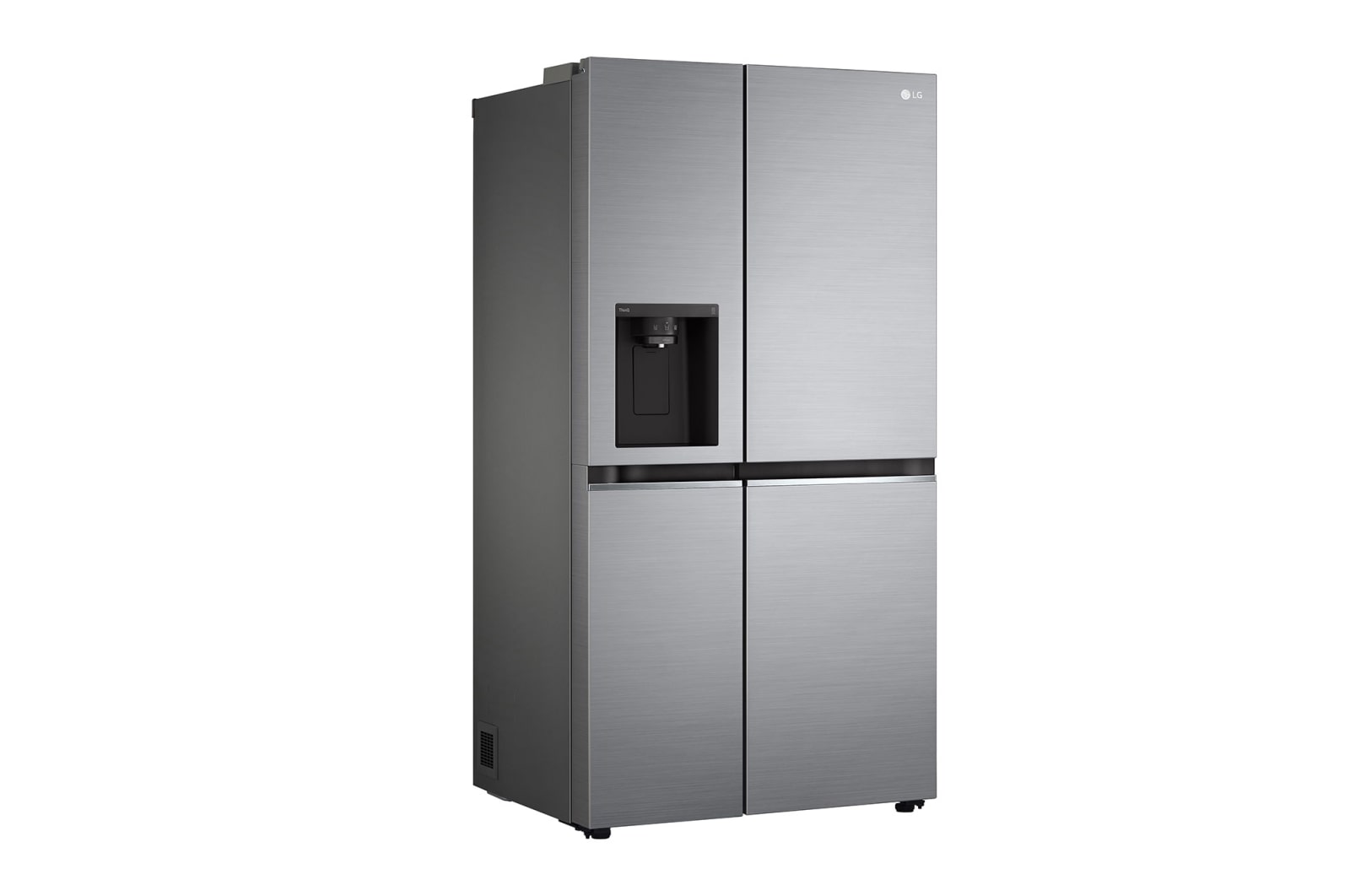 LG 21.7 Cu.Ft, Side By Side Refrigerator , Plantinum Silver Color \t\t\t \t\t\t, LS25NBLSIV